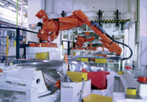 Robot articolato - SCHULER - MÜLLER WEINGARTEN - 6 assi / di automazione presse / per l'industria automobilistica
