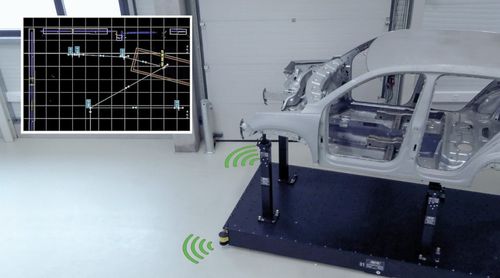 Veicolo a guida automatica per operazioni di assemblaggio - FTS - Horst Witte GerÃ¤tebau Barskamp KG - elettrico / multidirezionale