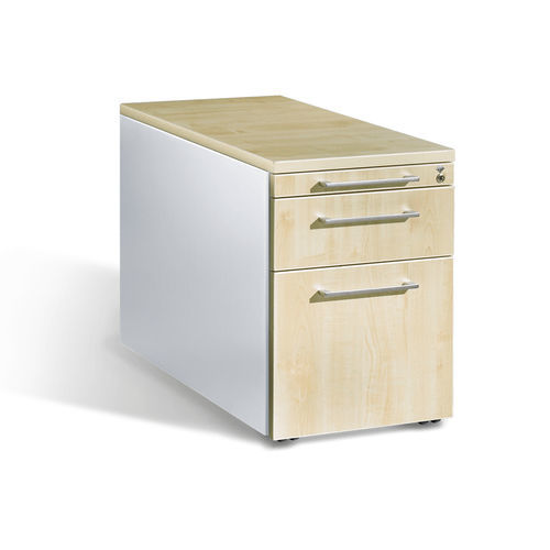 Armadio con rotelle - Asisto C 3000 - C + P Möbelsysteme - di stoccaggio / da ufficio / in acciaio