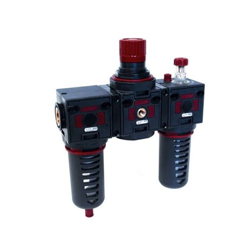Filtro regolatore lubrificatore per aria compressa - 042 series - SENGA - a pressione / per applicazioni industriali / in poliammide