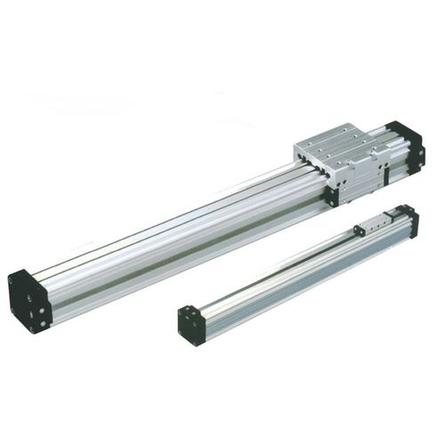 Cilindro pneumatico - Z series - SENGA - a pistone magnetico / senza stelo / in alluminio anodizzato