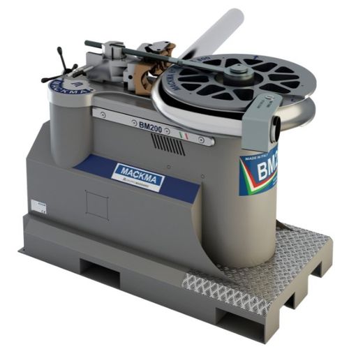 Curvatrice elettrica - BM200 - MACKMA - per tubi / semiautomatica / a smerigliatura