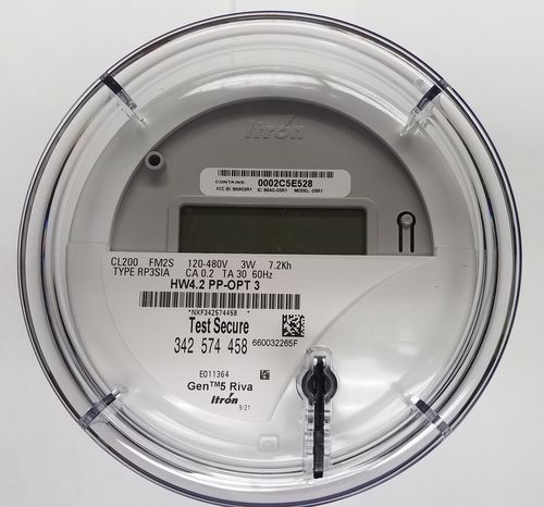 Contatore di energia elettrica monofase - Riva™ - Itron - intelligente