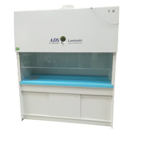 Cabina a flusso laminare verticale - V series - ADS LAMINAIRE - di decontaminazione / di pulizia