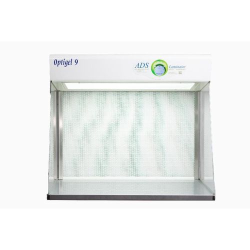 Cabina a flusso laminare orizzontale - OPTIGEL series - ADS LAMINAIRE - in acciaio inossidabile
