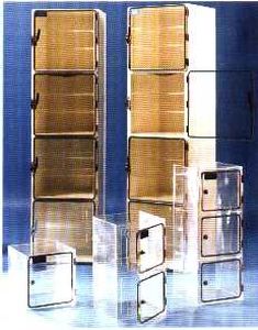 Armadio di stoccaggio - B series - ADS LAMINAIRE - a pavimento / a ripiani / in PVC