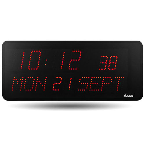 Orologio calendario - STYLE 10SD - BODET TIME SPORT - LED / da interno / digitale