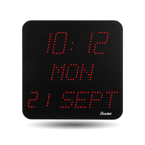 Orologio digitale - STYLE 7D - BODET TIME SPORT - LED / da parete / sincronizzato
