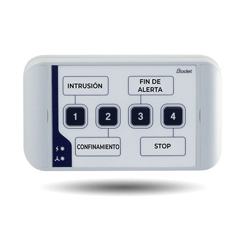 Pulsantiera a 4 pulsanti - Harmonys  - BODET TIME SPORT - IP40 / con pulsanti / di comando