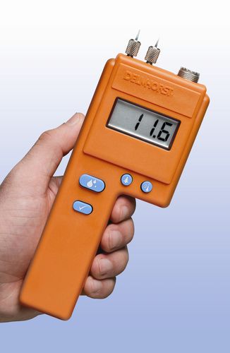 Misuratore di umidità per legno - J-2000 - Delmhorst Europe - ad albero / con display digitale / palmare