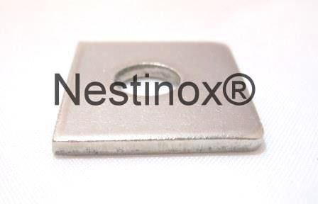 Rondella quadrata - Nestinox B.V. - in acciaio