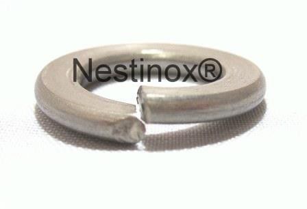 Rondella di arresto - Nestinox B.V. - arrotondata / in acciaio