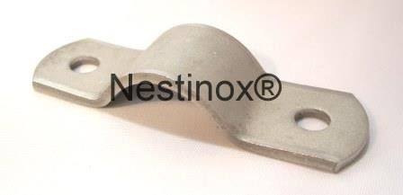 Collare di fissaggio per tubo a bullone - Nestinox B.V. - in metallo