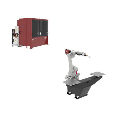 Cella robotizzata di saldatura MIG-MAG - FLEX-FAB FT-DS - Lincoln Electric Deutschland