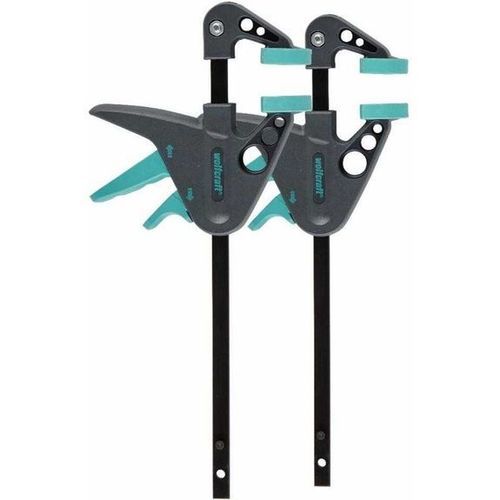 Morsetto a leva - 3455100 - WOLCRAFT - a una mano / regolabile / antiscivolo