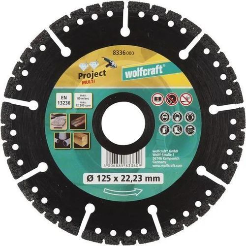 Disco da taglio per pietra - 8336000 - WOLCRAFT - per calcestruzzo / per ceramica / per piastrelle