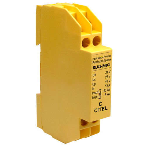 Limitatore di sovratensione di tipo 1 - DLU2 series - CITEL - di telecomunicazione / per linea di trasmissione dati e telecomunicazione / per reti di dati