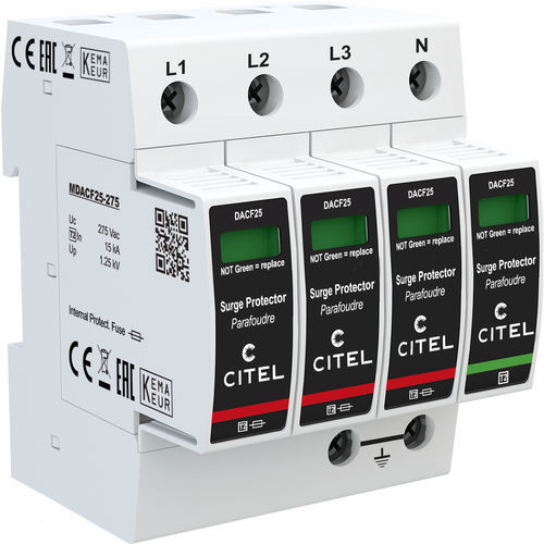 Limitatore di sovratensione di tipo 2 - DACF25 series - CITEL - per alimentazione elettrica / contro le correnti transitorie / contro le sovratensioni