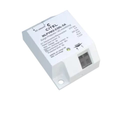 Limitatore di sovratensione classe II - MLPVM2-230L-5A - CITEL - per illuminazione a LED / monofase / in termoplastica
