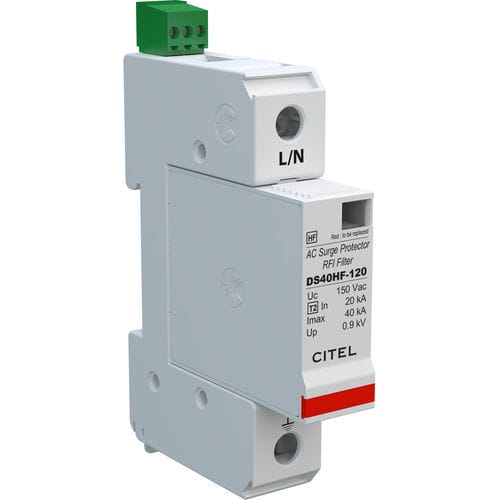 Limitatore di sovratensione di tipo 2 - DS40HF series - CITEL - per rete Ethernet / di modo comune / in termoplastica