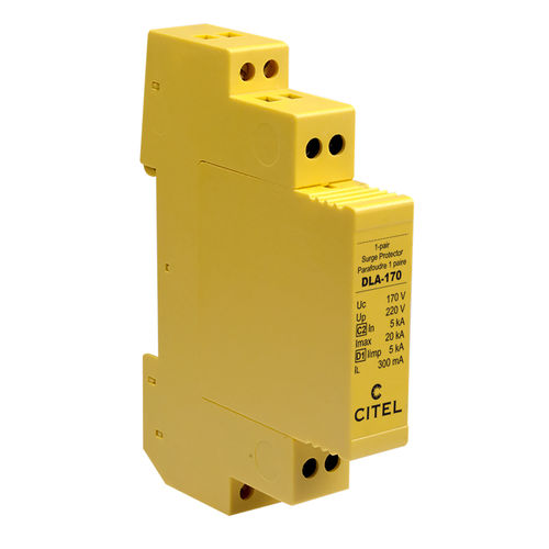 Limitatore di sovratensione di tipo 2 - DLA series - CITEL - per linea di trasmissione dati e telecomunicazione / di telecomunicazione / su guida DIN