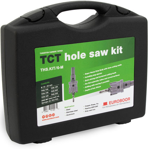 Sega a tazza TCT - THS series - Euroboor - per metalli / in carburo