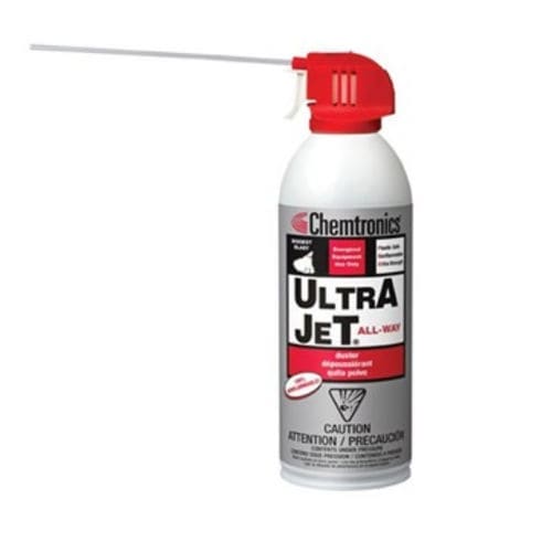Spray di pulizia - Ultrajet® All-Way - CHEMTRONICS - antipolvere / per plastica / non infiammabile