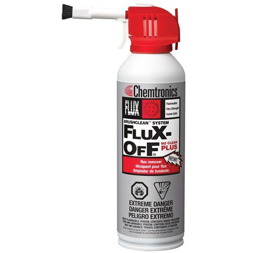 Solvente di pulizia - Flux-Off No Clean Plus - CHEMTRONICS - per dispositivi elettronici / non infiammabile / a bassa emissione di COV