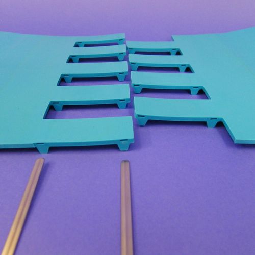 Nastro trasportatore perforato - PosiClean® - TANALS_ERO Joint® - liscio / in poliuretano / in PU
