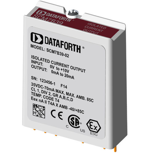 Modulo di uscita di corrente - SCM7B39-02 - Dataforth Corporation - isolato