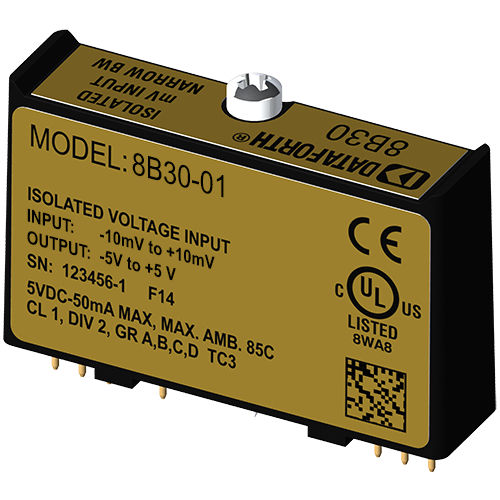 Modulo di ingresso analogico - 8B30-01 - Dataforth Corporation - di tensione