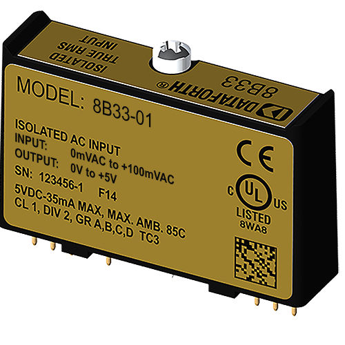 Modulo di ingresso true RMS - 8B33-01 - Dataforth Corporation - isolato