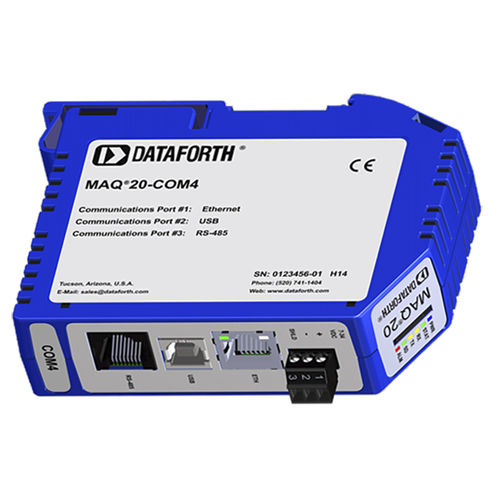 Modulo di comunicazione Ethernet - MAQ20-COM4 - Dataforth Corporation - USB / RS-485 / Modbus RTU