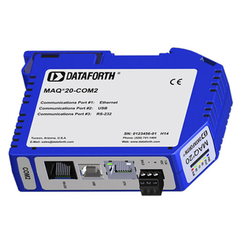 Modulo di comunicazione Ethernet - MAQ20-COM2 - Dataforth Corporation - USB / RS-232 / Modbus RTU