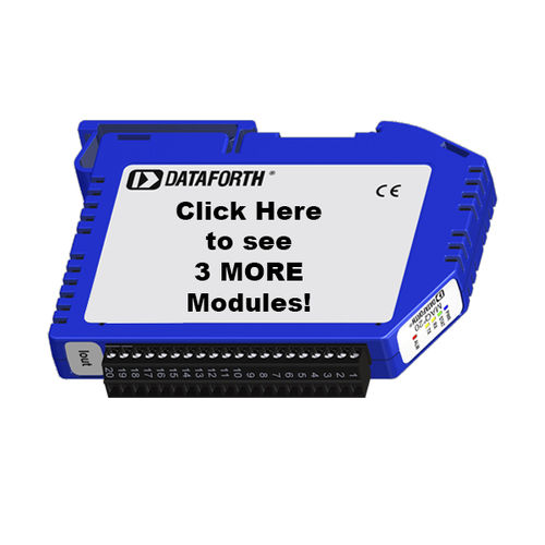 Modulo di trattamento del segnale di ingresso - MAQ20-Jxx Series - Dataforth Corporation - per  termocoppia / su guida DIN