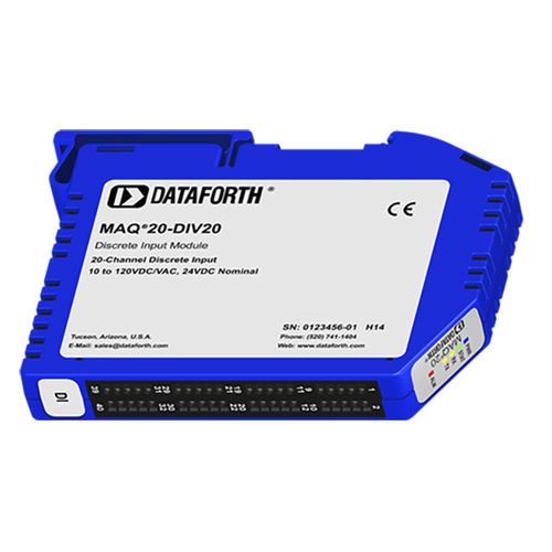 Modulo di ingresso alta densità - MAQ20-DIV20 - Dataforth Corporation - analogico / 20 canali / di tensione