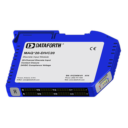 Modulo di ingresso alta densità - MAQ20-DIVC20 - Dataforth Corporation - analogico / 20 canali / di tensione