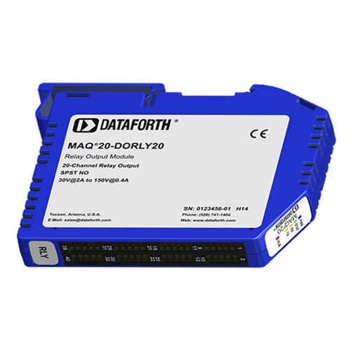 Modulo di uscita con uscita a relè - MAQ20-DORLY20 - Dataforth Corporation - analogico / con 8 uscite relè / di automatizzazione