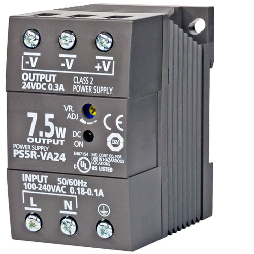 Alimentatore elettrico a commutazione - PWR-PS5R120W - Dataforth Corporation - su guida DIN / AC/DC / ad uscita semplice