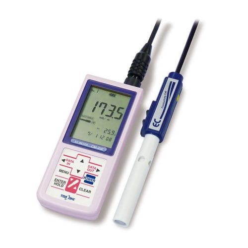 Conduttimetro portatile - CM-31P-W - DKK-TOA CORPORATION - a tenuta stagna / da laboratorio / di acqua pura