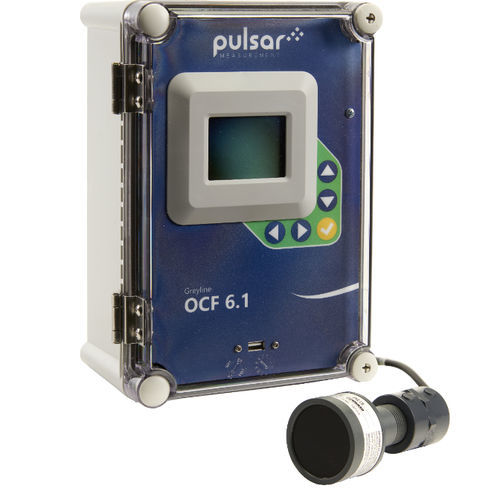 Monitor di portata ad ultrasuoni - OCF 6.1 - Pulsar Measurement - volumetrico / per acqua / per prodotti chimici