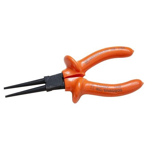 Pinza a becco tondo - D9 - DERANCOURT - per dispositivi elettronici / isolata
