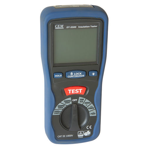 Tester di isolamento - R2179 - DERANCOURT - di batteria / digitale