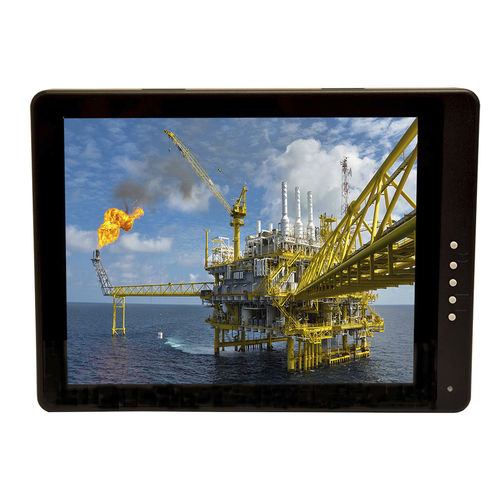 Monitor LCD - ENC-15TPSB - Stealth - con retroilluminazione a LED / industriale / 15"