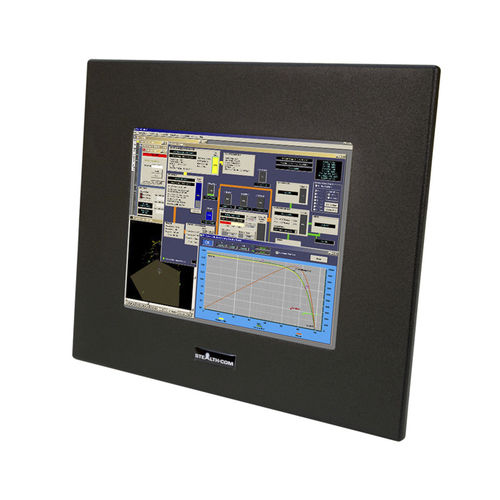 Monitor LCD - SV-840A-PM-RT - Stealth - con touch screen resistivo / industriale / 8.4"