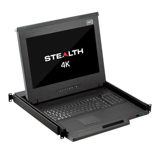 Monitor LCD - FR-1010-17W-4K-KVM - Stealth - ad uso industriale / 17.3" / 1920 x 1080
