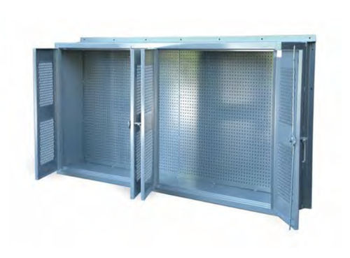 Armadio di stoccaggio - WM-15398 - Stronghold - con montaggio a parete / con 2 sportelli / ventilato