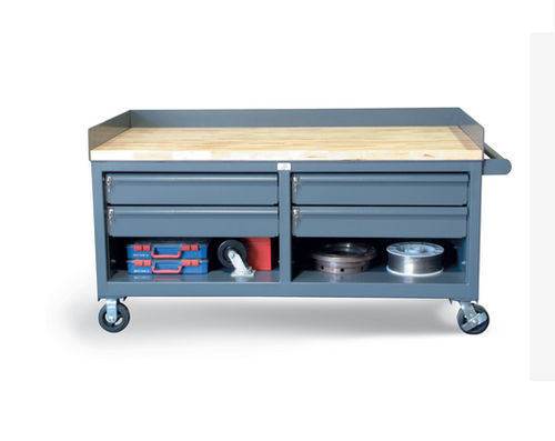Banco da lavoro in legno - CSU-4DB-CA series - Stronghold - mobile / multi-cassetti