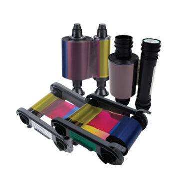 Nastro a trasferimento termico resina - 1/2 YMCKO series - EVOLIS - per stampante di carta in plastica