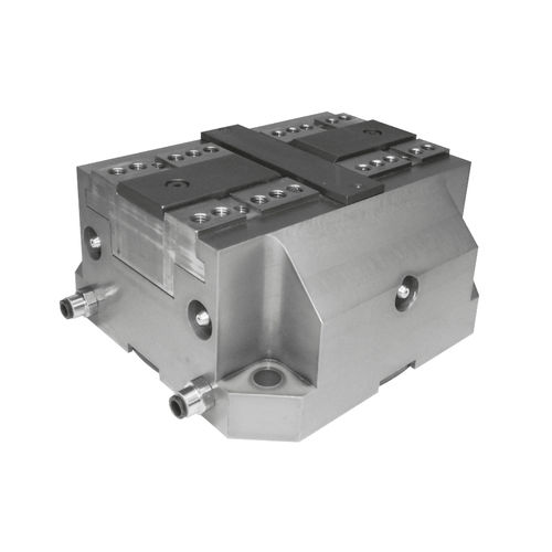 Morsa universale - UVH series - Effecto Group S.p.A. - idraulica / a basso profilo / autocentrante